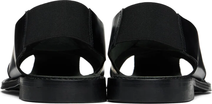 HEREU Black Llano Sandals - Image 2