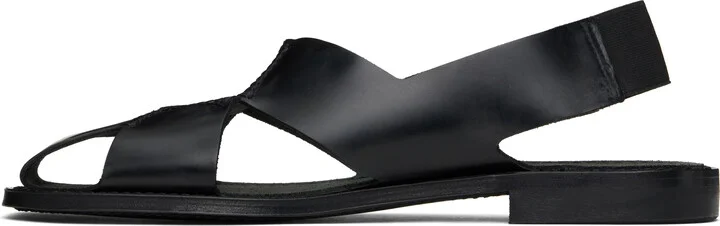 HEREU Black Llano Sandals - Image 3