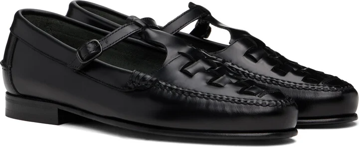 HEREU Black Maqueda Loafers - Image 4