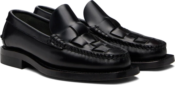 HEREU Black Nombela Loafers - Image 4