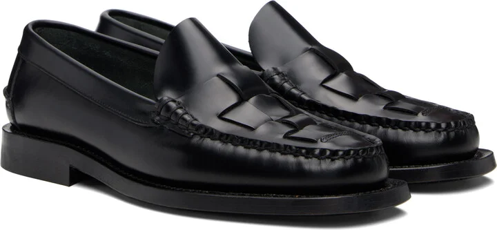 HEREU Black Nombela Loafers - Image 4