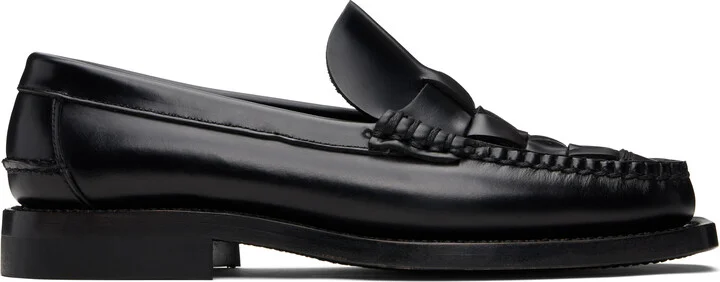 HEREU Black Nombela Loafers
