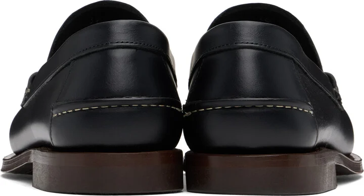 HEREU Black Nombela Veg Tan Loafers - Image 2