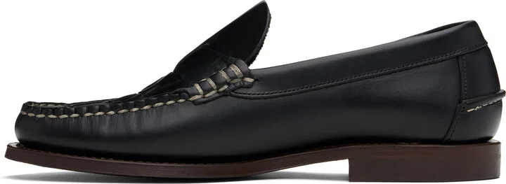 HEREU Black Nombela Veg Tan Loafers - Image 3