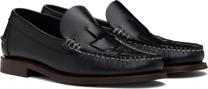 HEREU Black Nombela Veg Tan Loafers - Image 4