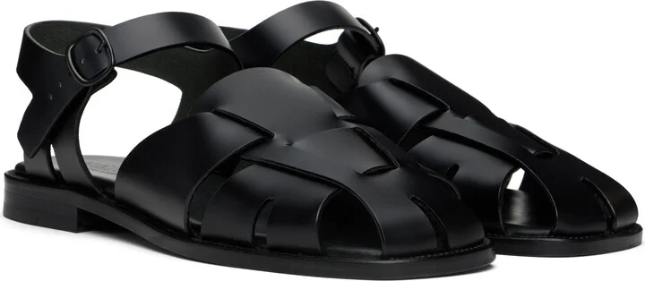 HEREU Black Pedra Sandals - Image 4