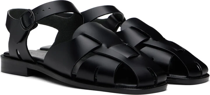 HEREU Black Pedra Sandals - Image 4