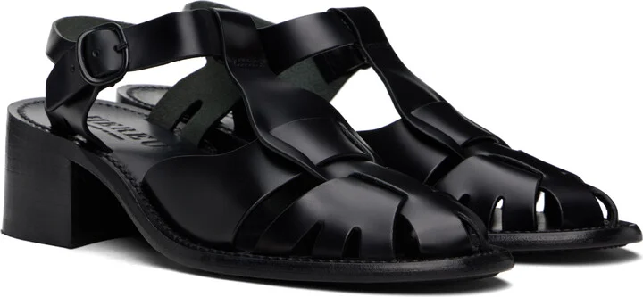 HEREU Black Pesca Heels - Image 4