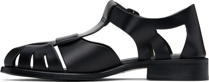 HEREU Black Pesca Sandals - Image 3