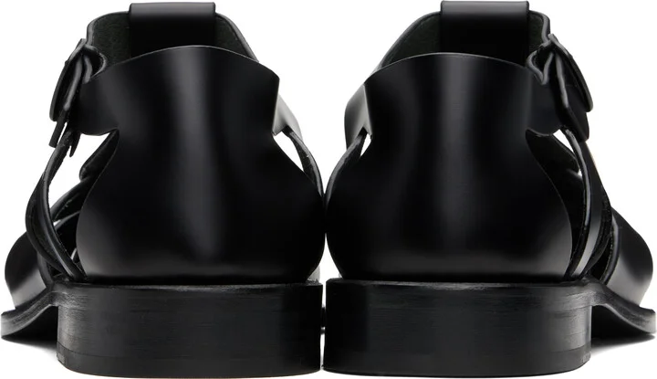 HEREU Black Pesca Sandals - Image 2