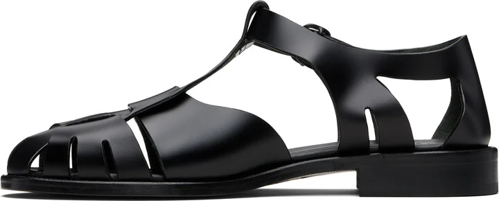 HEREU Black Pesca Sandals - Image 3