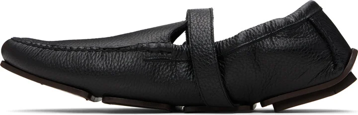HEREU Black Petro Driver Loafers - Image 3
