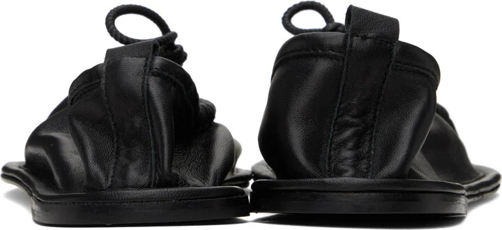HEREU Black Puntera Ballerina Flats - Image 2