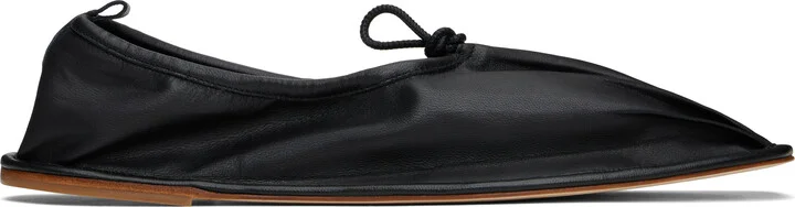 HEREU Black Puntera Loafers