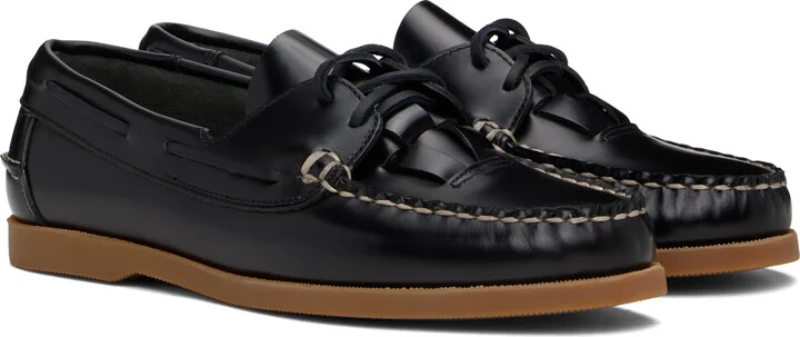 HEREU Black Saler Nautic Loafers - Image 4