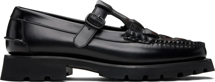 HEREU Black Soller Sport Loafers
