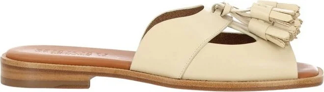 Hereu Boqueria Heeled Open-Toe Tasseled Sandals