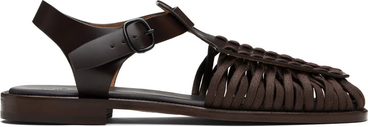 HEREU Brown Alaro Sandals