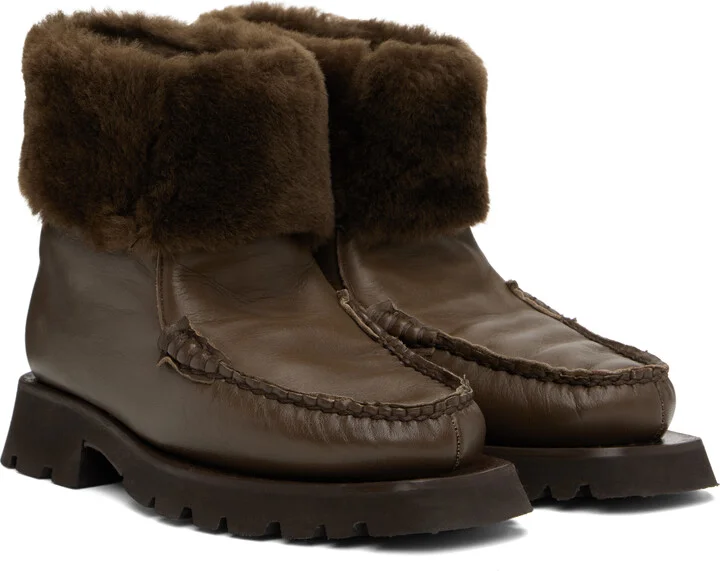 HEREU Brown Armenta Boots - Image 4