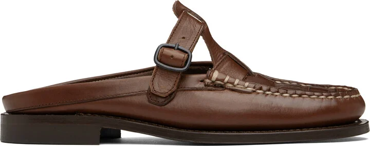 HEREU Brown Ferriol Slip-on Loafers