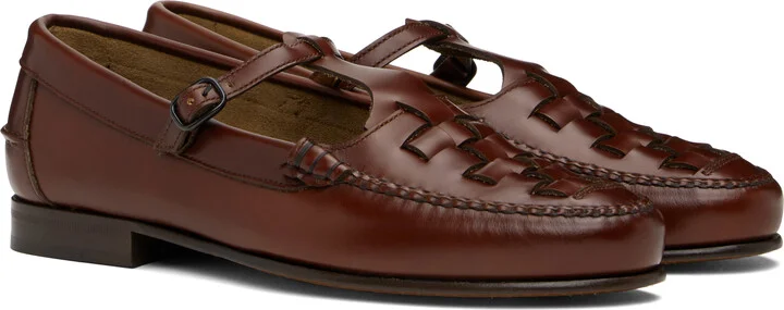 HEREU Brown Maqueda Loafers - Image 4