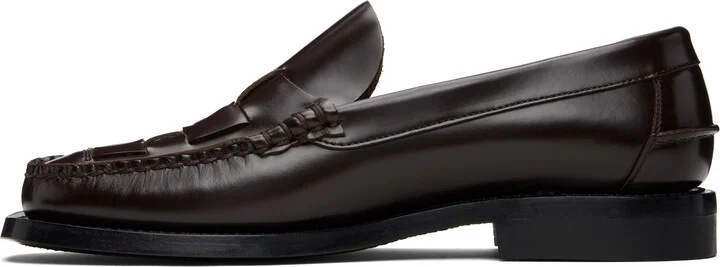 HEREU Brown Nombela Loafers - Image 3