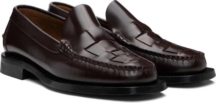 HEREU Brown Nombela Loafers - Image 4
