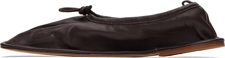 HEREU Brown Puntera Ballerina Flats - Image 3