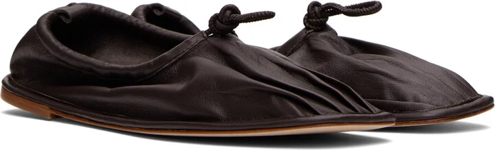 HEREU Brown Puntera Ballerina Flats - Image 4