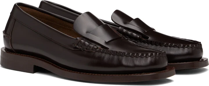 HEREU Brown Sineu Loafers - Image 4