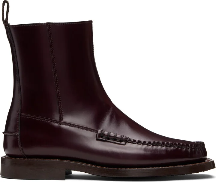 HEREU Burgundy Andreu Boots