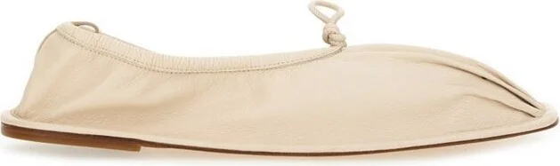 Hereu Elasticated Detailed Slip-On Flat Shoes