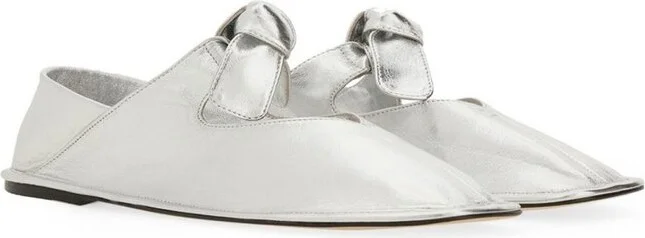 Hereu Llasada Bow Accent Flat Shoes