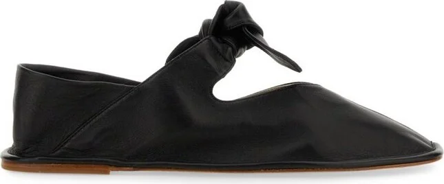 Hereu Llasada Square-Toe Ballet Flats