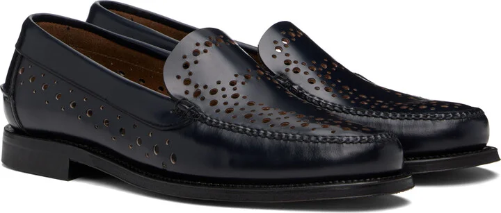 HEREU Navy Mangra Loafers - Image 4