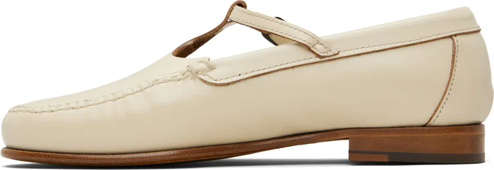 HEREU Off-White Alcala Loafers - Image 3