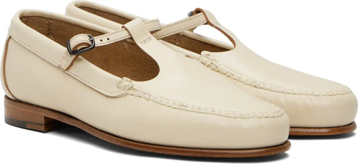 HEREU Off-White Alcala Loafers - Image 4