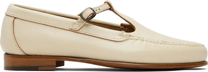 HEREU Off-White Alcala Loafers