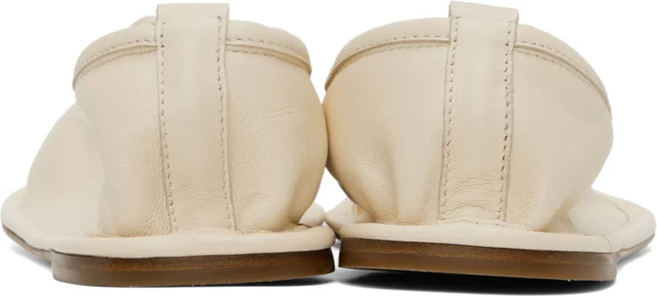 HEREU Off-White Puntera Ballerina Flats - Image 2
