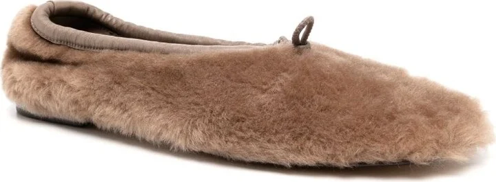 HEREU Puntera Shearling Ballets - Image 2