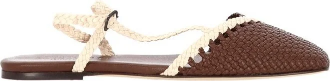 Hereu Rondaia Woven Asymmetrical Sandals