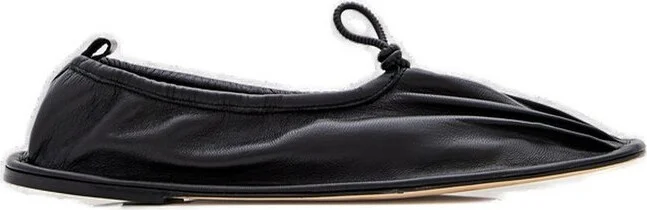 Hereu Square-Toe Flat Shoes