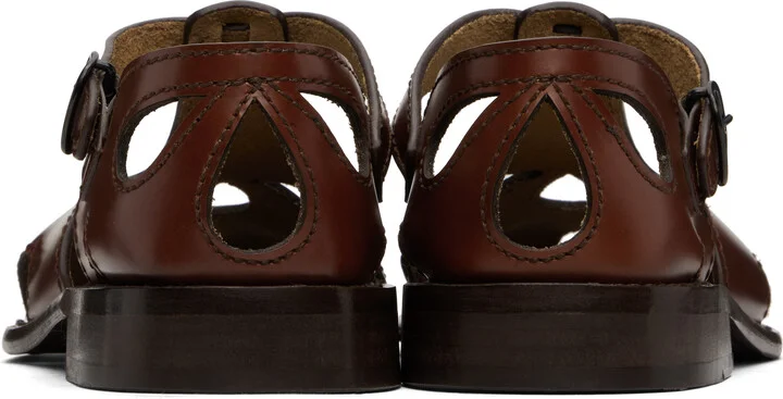 HEREU Tan Floreta Sandals - Image 2