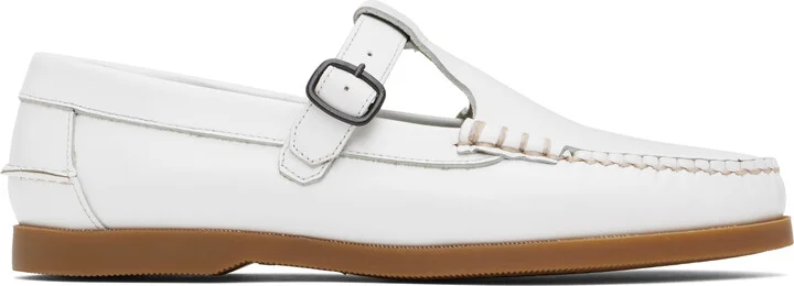 HEREU White Alber Nautic Boat Shoes