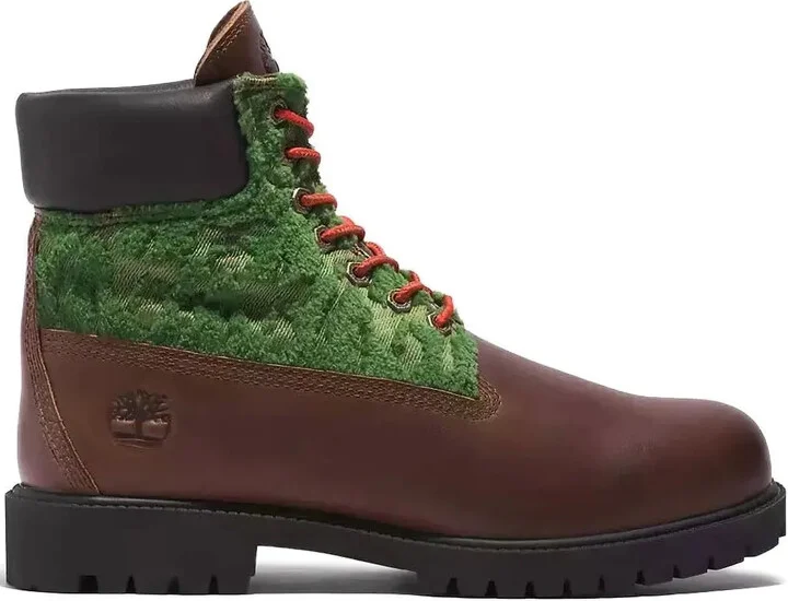 Heritage Black Pioneers 6-Inch Waterproof "Brown Full-Grain" boots