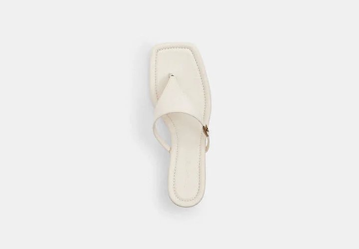Heritage C Plaque Thong Sandal - Image 5