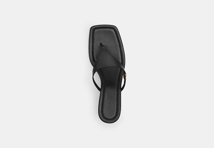 Heritage C Plaque Thong Sandal - Image 3