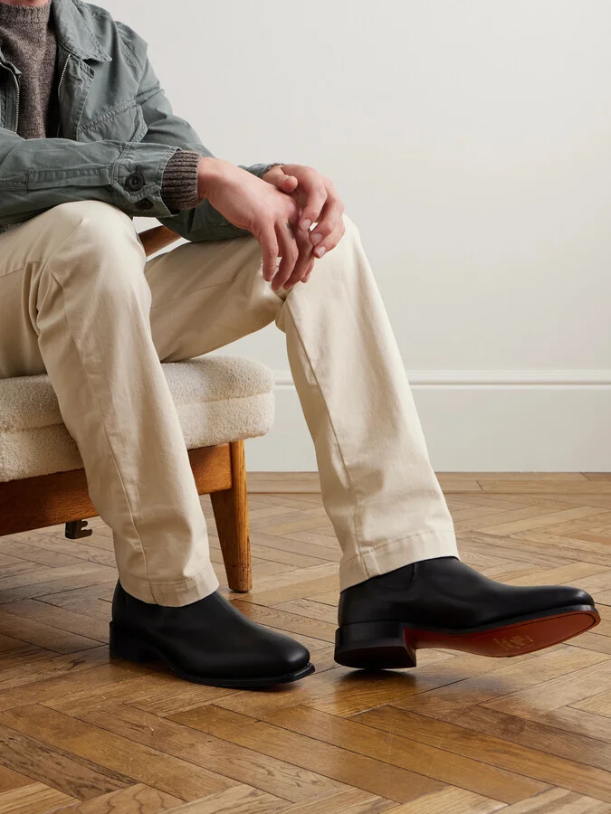 Heritage Craftsman Leather Chelsea Boots - Image 2