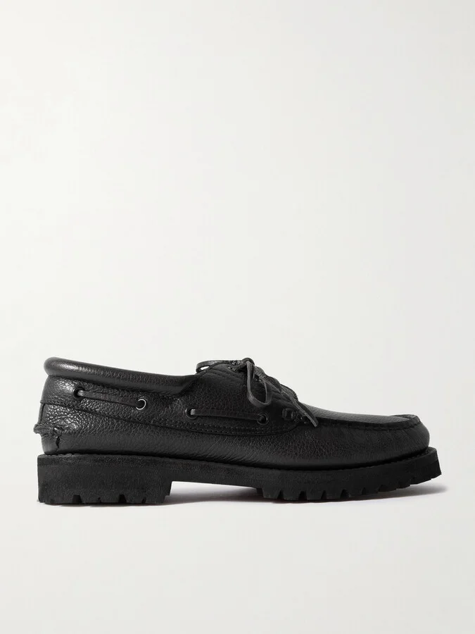 Heritage Flexi 001 Full-Grain Leather Boat Shoes
