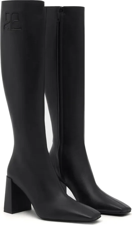 Heritage leather knee-high boots - Image 2